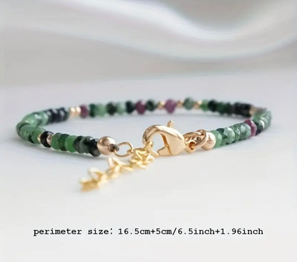 Raw Harmony Heart Bracelet