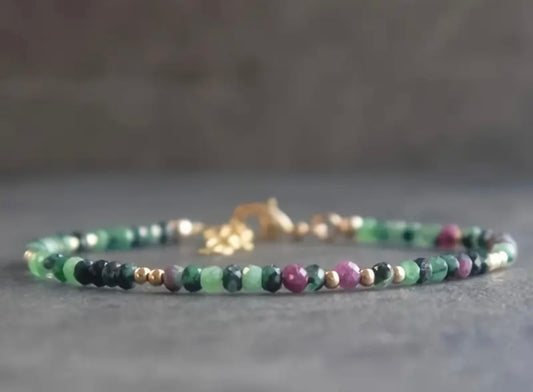 Raw Harmony Heart Bracelet